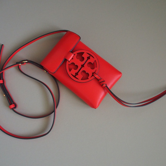 Tory Burch Miller Phone Crossbody Bright Samba - Picture 4 of 8